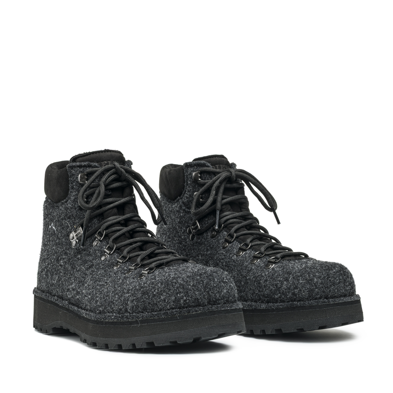 Diemme x Hiking Patrol Roccia Vet Charcoal Woolfelt M