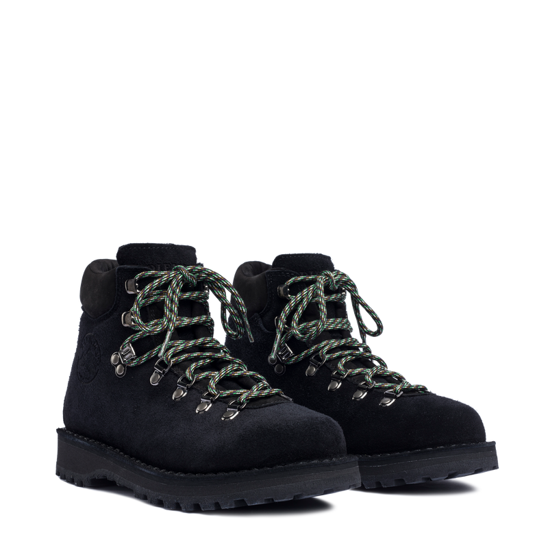 Roccia Vet Black Suede Shearling W