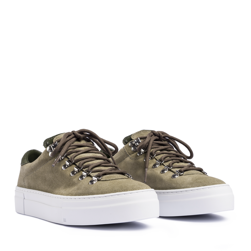 Marostica Low Olive Suede Platform W