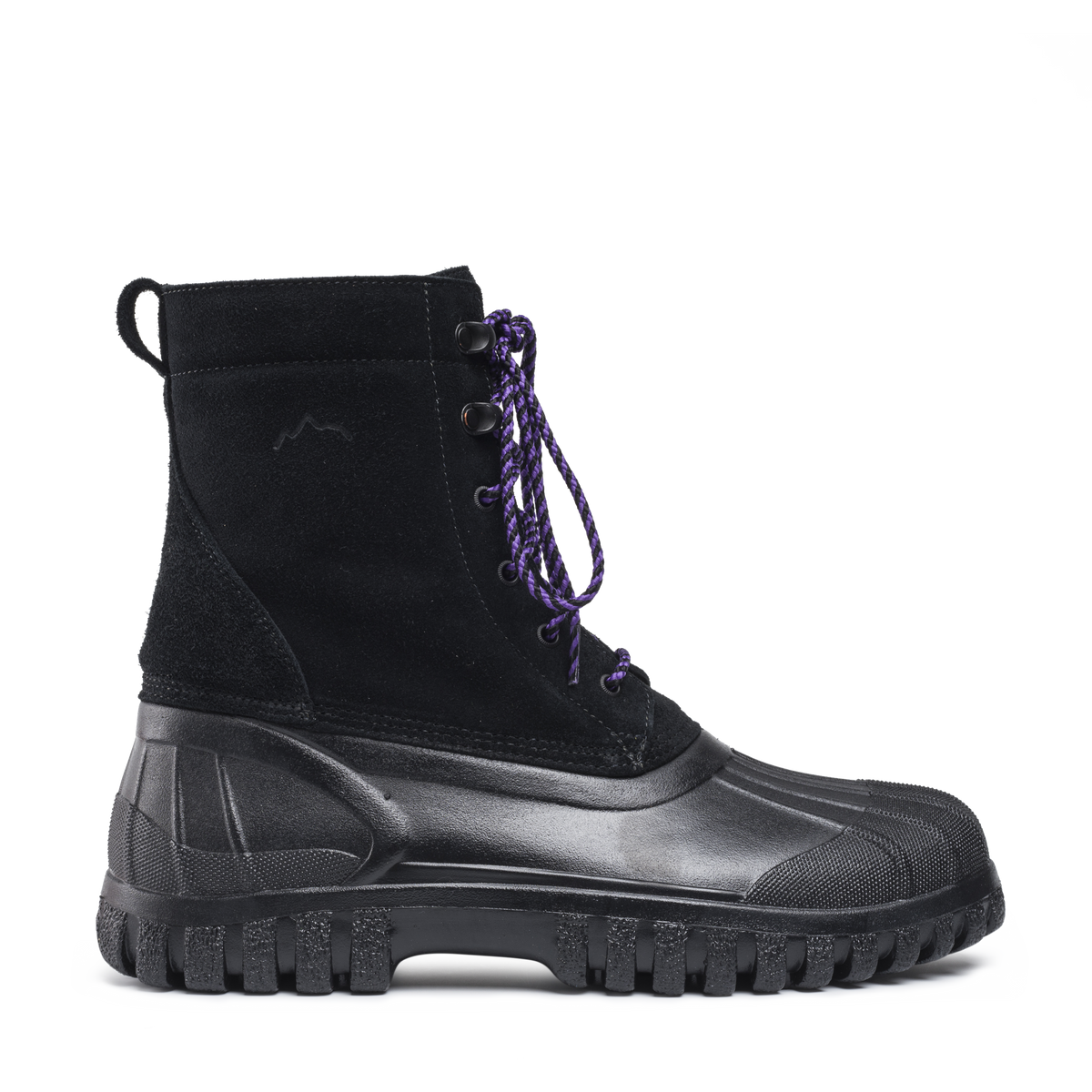 NEW DIEMME men\'s anatra suede lace-up biker boots in black Diemme Anatra leather lace-up boots - Black - Men|DI23SPANMBLACK main image 3