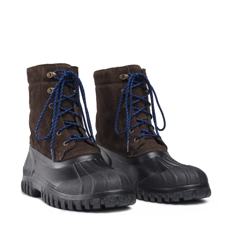 Anatra Bison Suede Shearling M