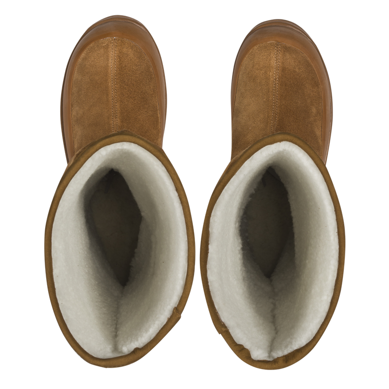 Alta Badia Shearling Cognac Suede W