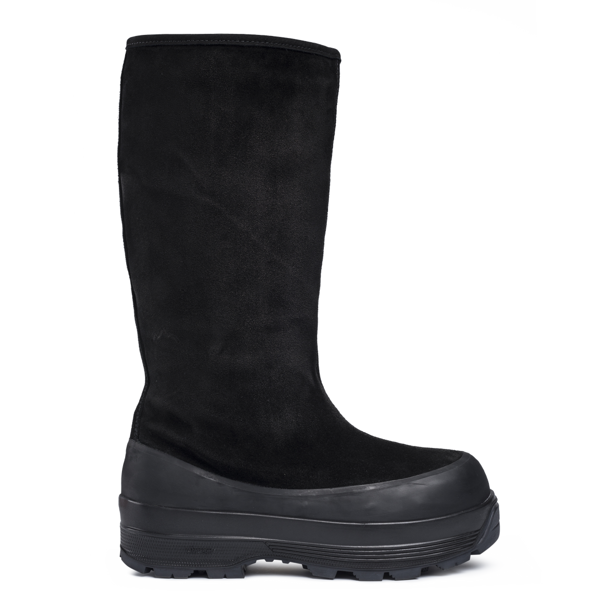Alta Badia Shearling Black Suede W