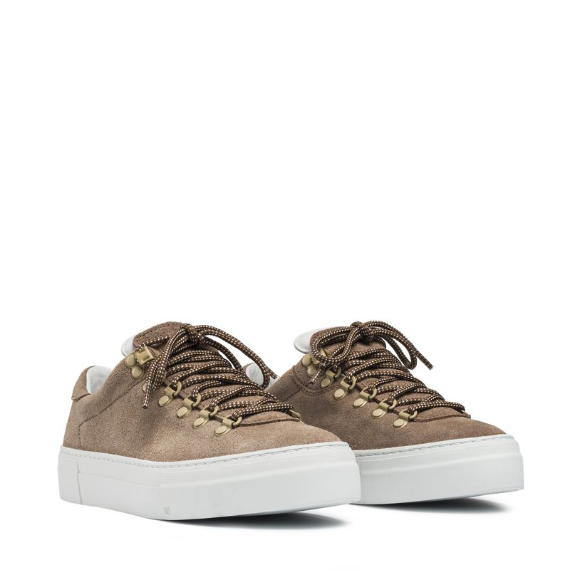 Marostica Low Taupe Suede M