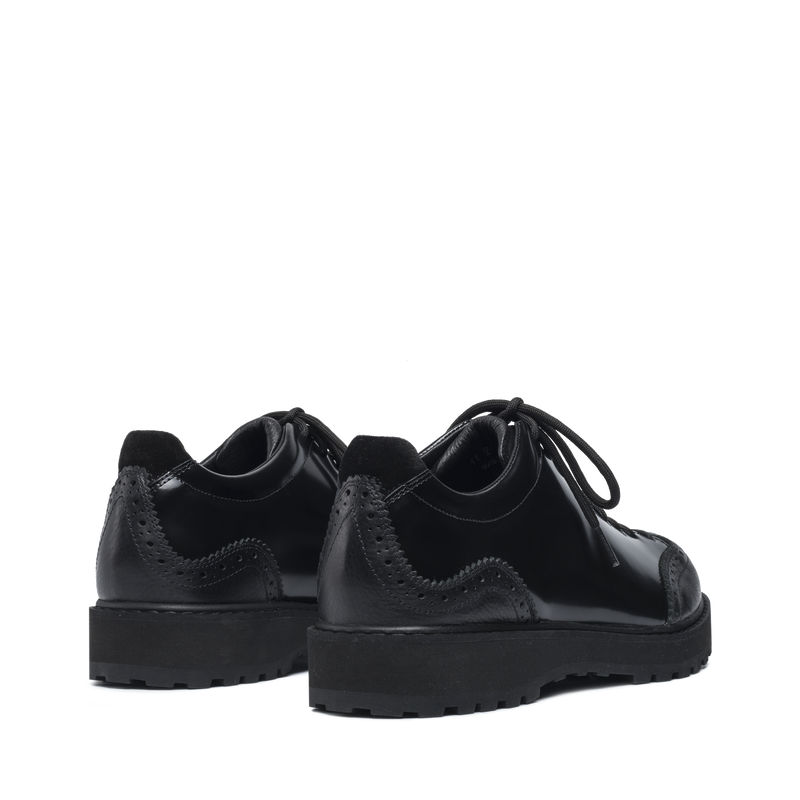 Ampezzo Wing Black Patent Leather M