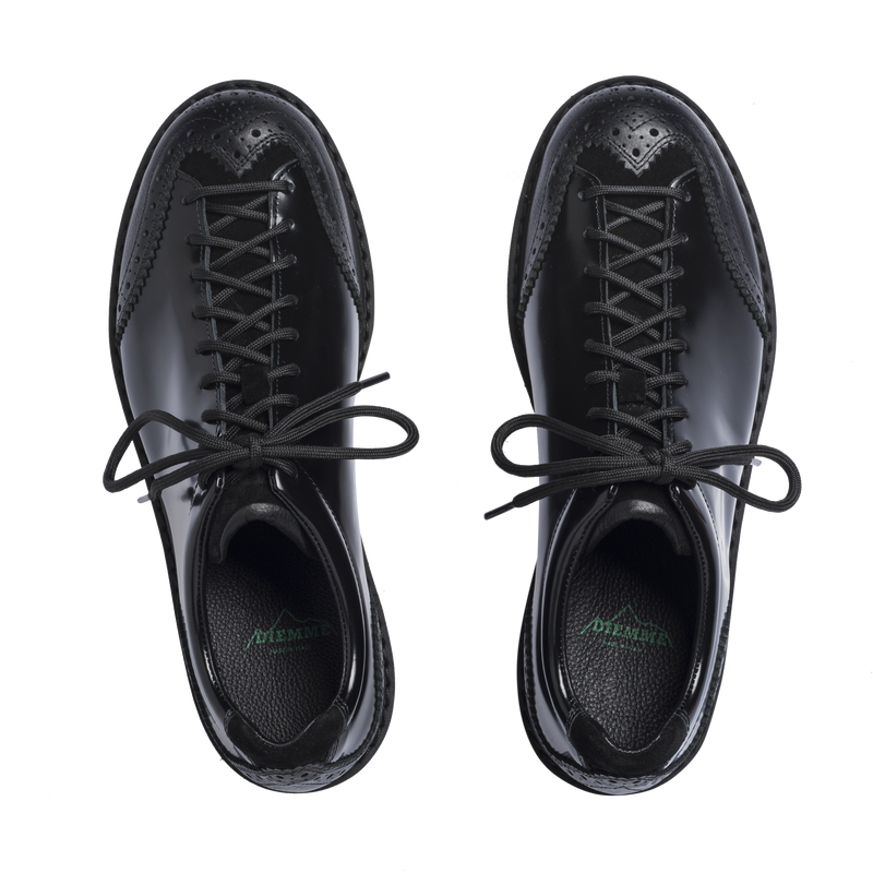 Ampezzo Wing Black Patent Leather M