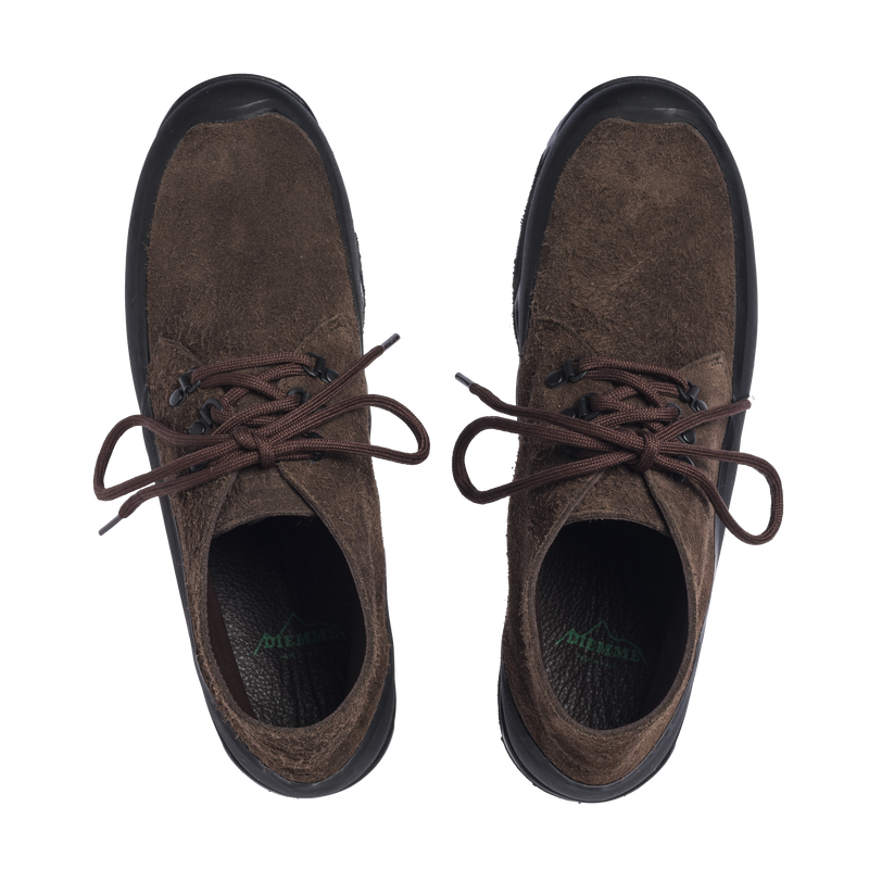 Asiago Brown Hairy Suede M