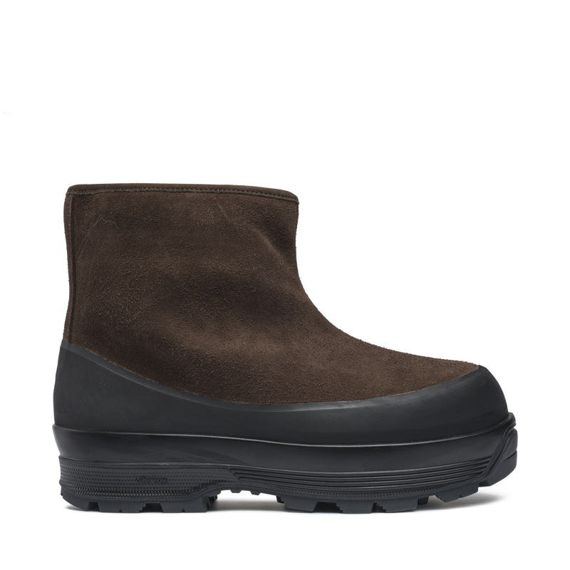 Badia Shearling Bison Suede M