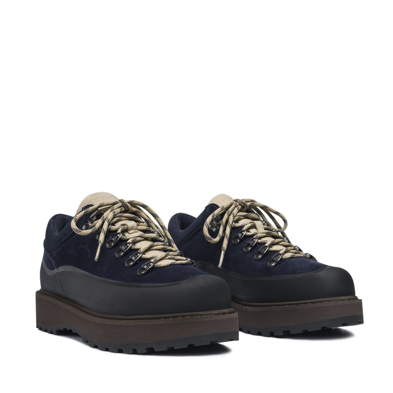 Cornaro Gomma Navy Suede Mix M