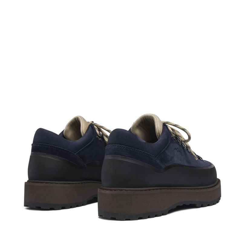 Cornaro Gomma Navy Suede Mix M