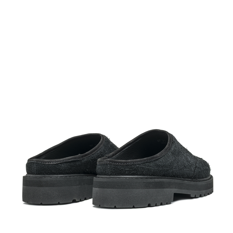 Maggiore Black Hairy Suede M
