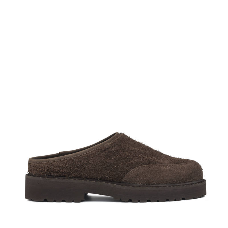 Maggiore Brown Hairy Suede M