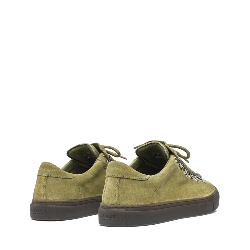 Marostica Low Green Moss Suede M