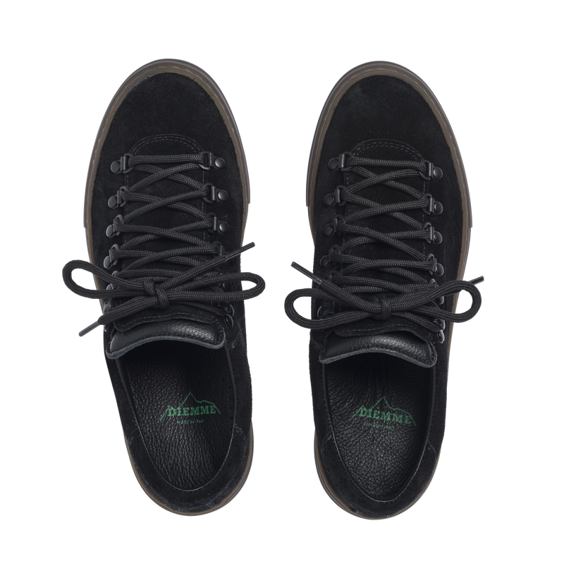 Marostica Low Platform Black Suede W