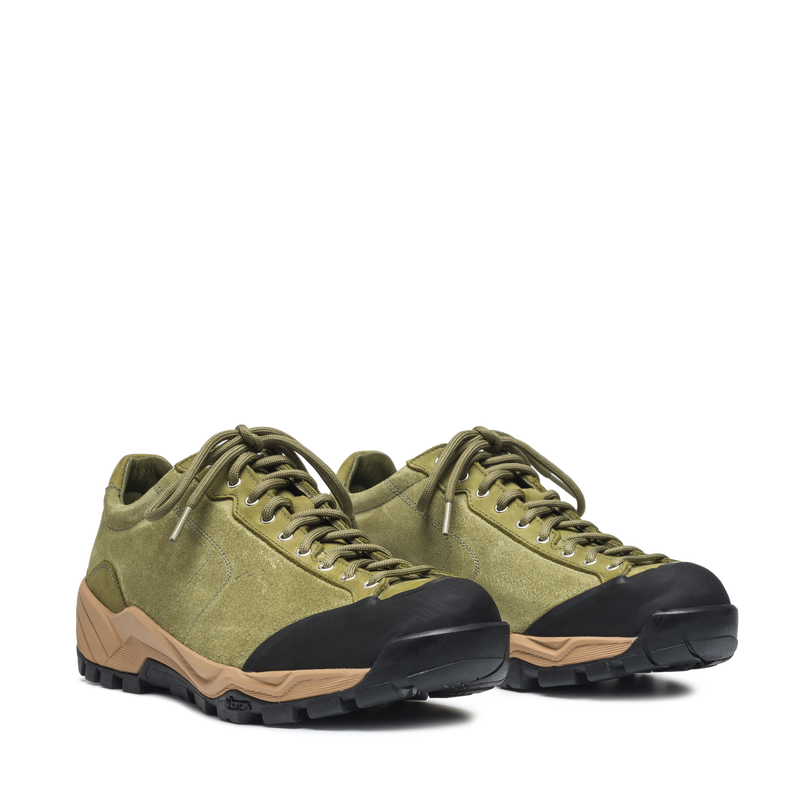 Movida Green Moss Suede W