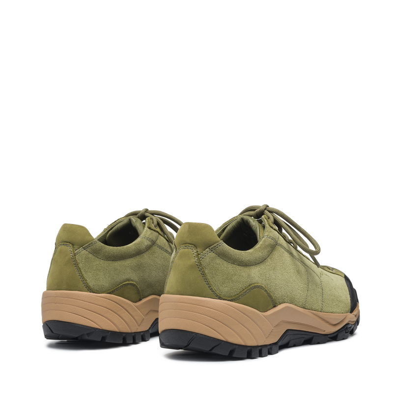 Movida Green Moss Suede W