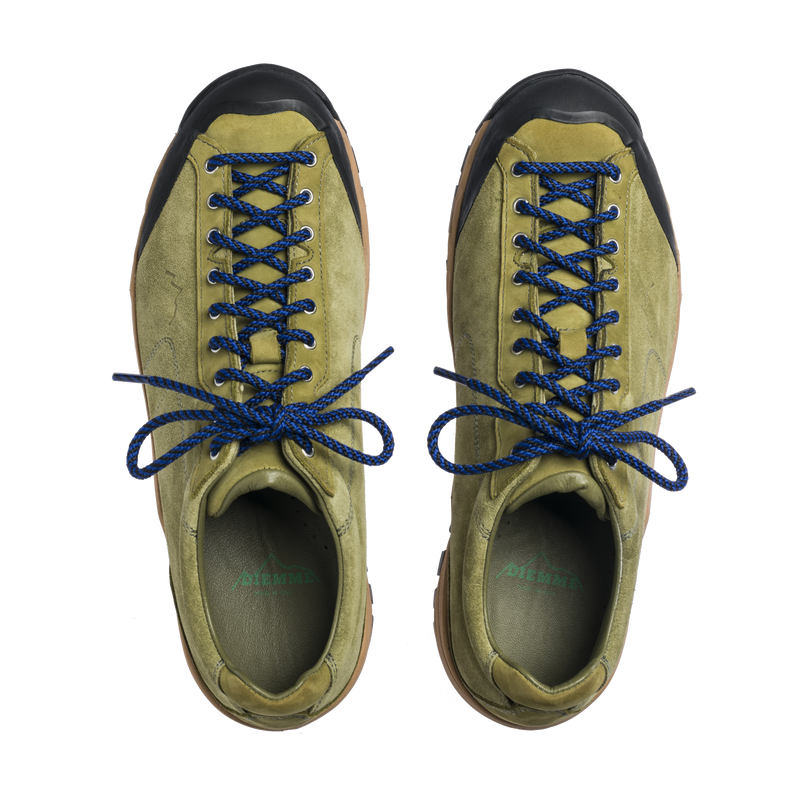 Movida Green Moss Suede W