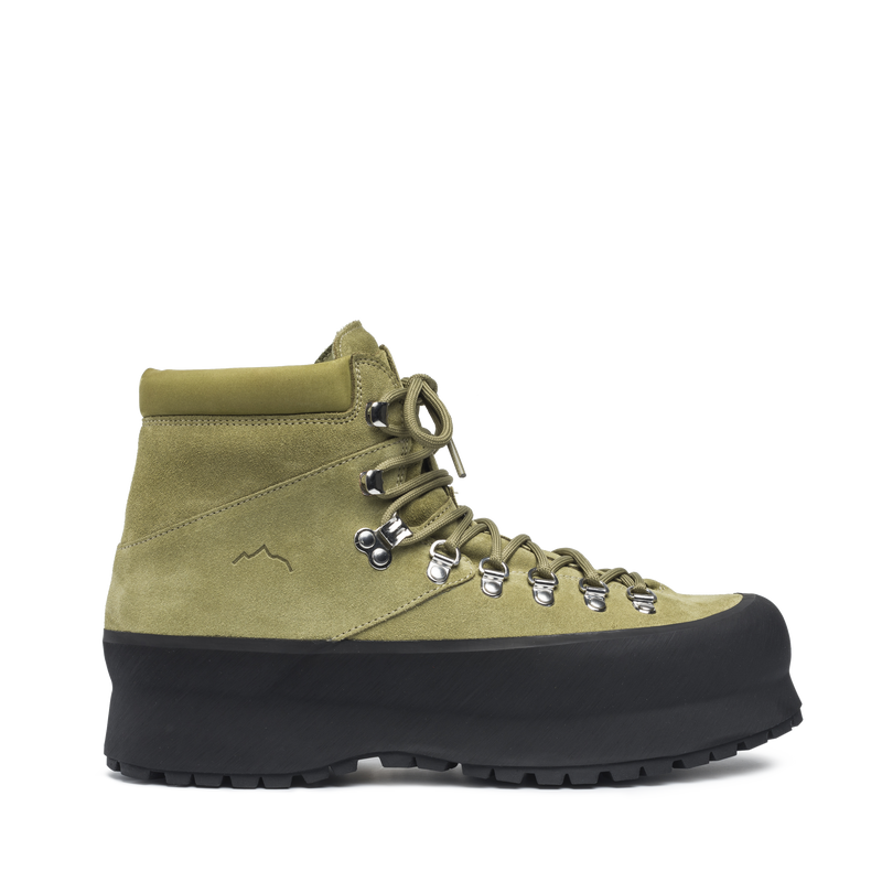 Rosset Green Moss Suede M