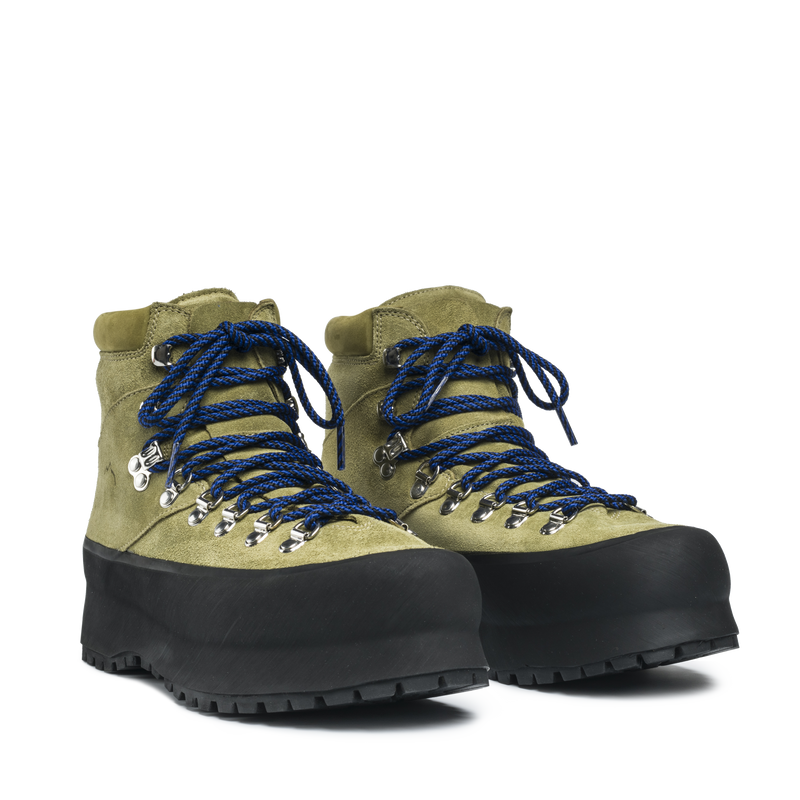 Rosset Green Moss Suede M