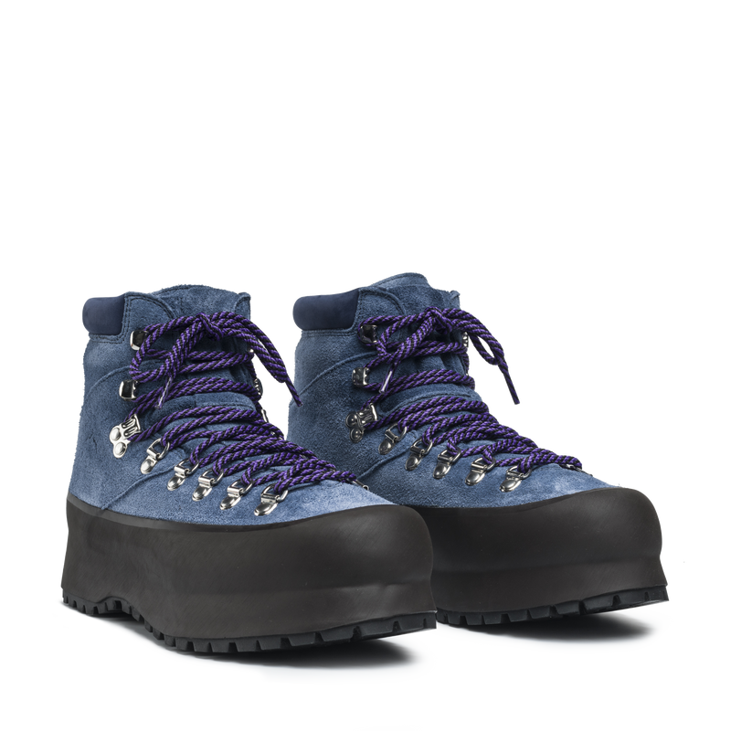 Rosset Vintage Blue Suede M