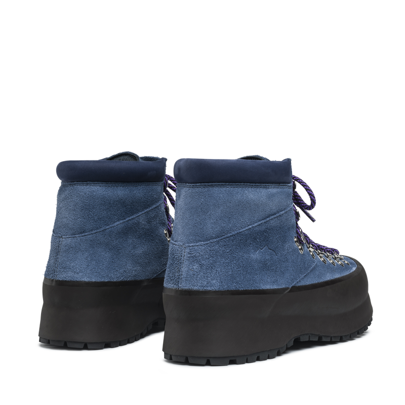Rosset Vintage Blue Suede M