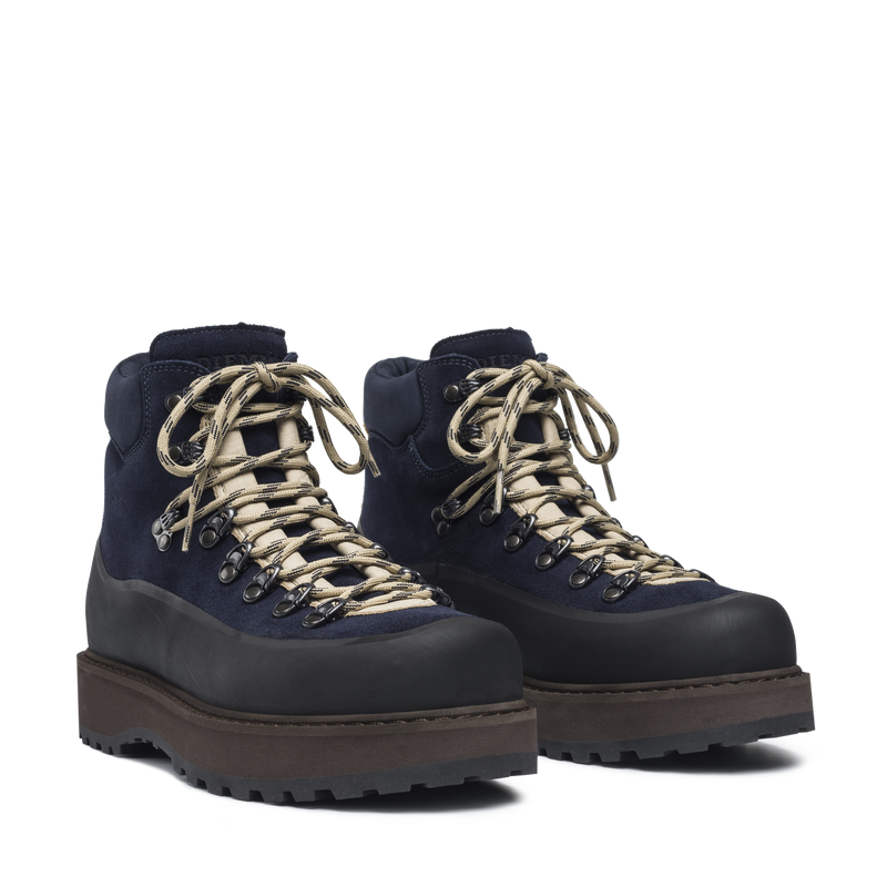 Roccia Vet Gomma Navy Suede Mix M