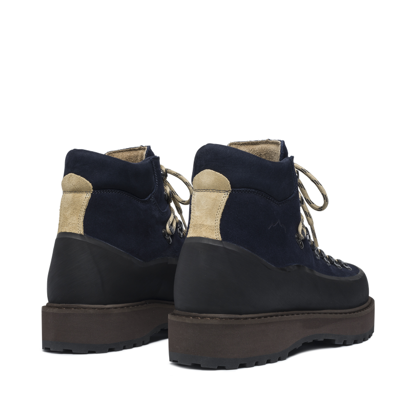 Roccia Vet Gomma Navy Suede Mix M