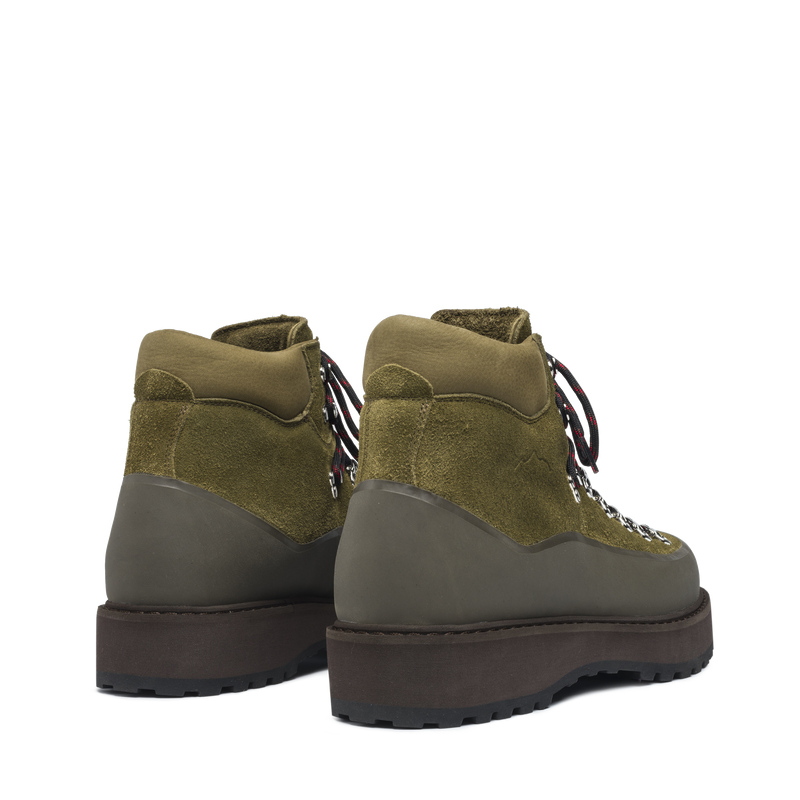 Roccia Vet Gomma Capers Green Suede M