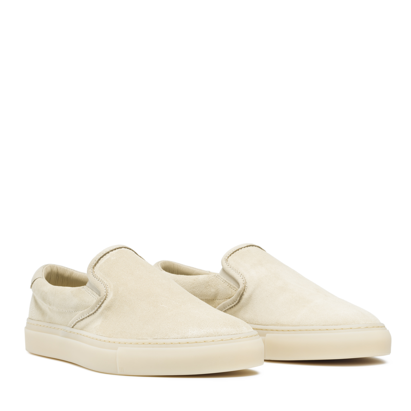 Garda Light Taupe Suede M