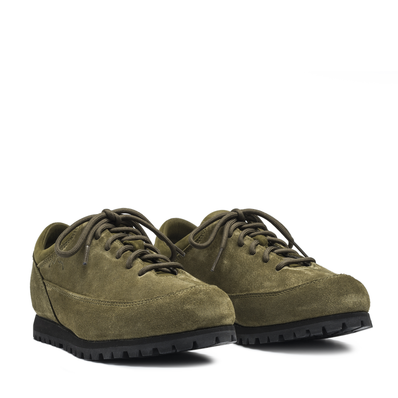 Venezia Olive Suede W