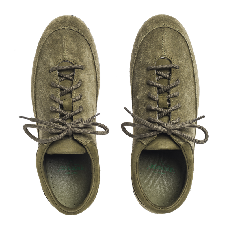 Venezia Olive Suede W