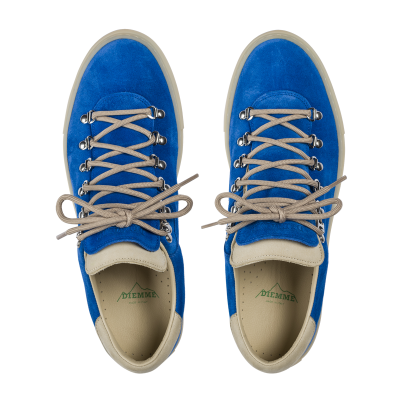 Marostica Low Mediterranean Blue Suede M