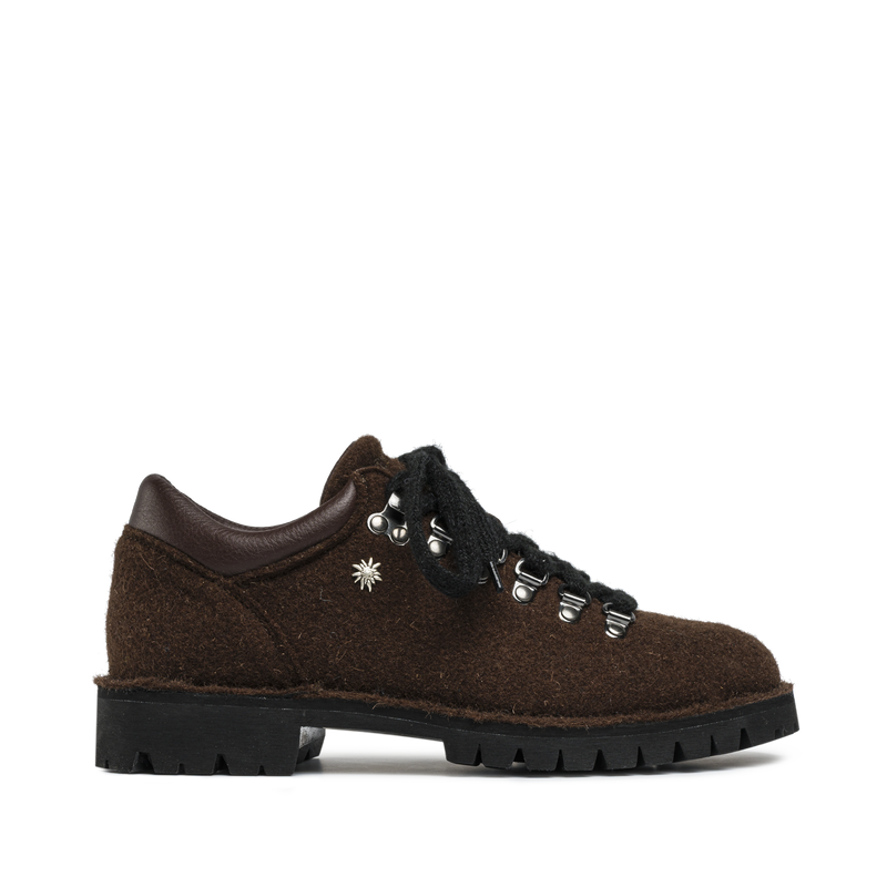 Cornaro Dark Brown Woolfelt W
