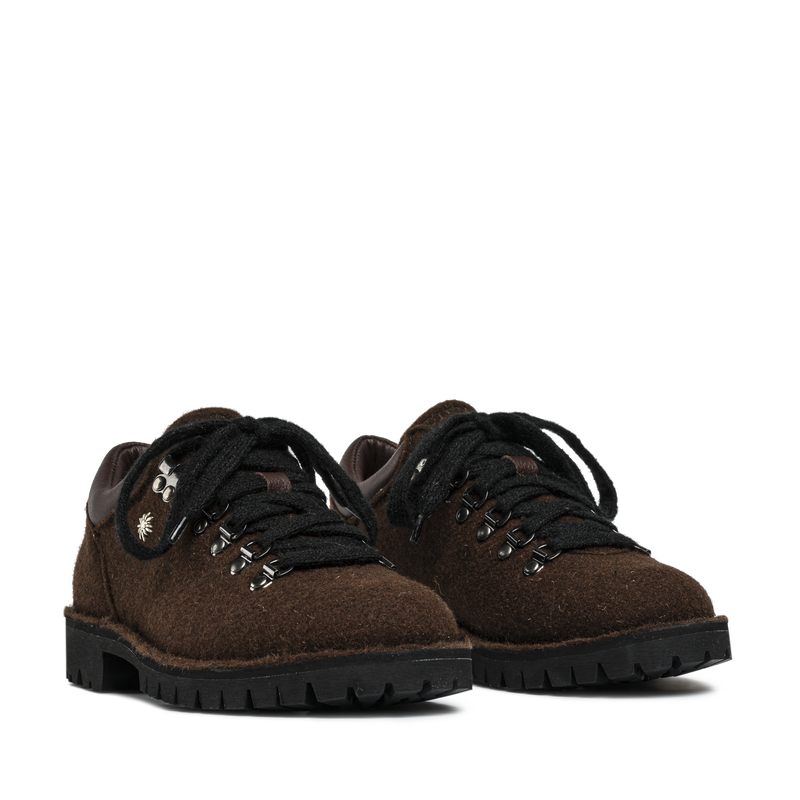 Cornaro Dark Brown Woolfelt W