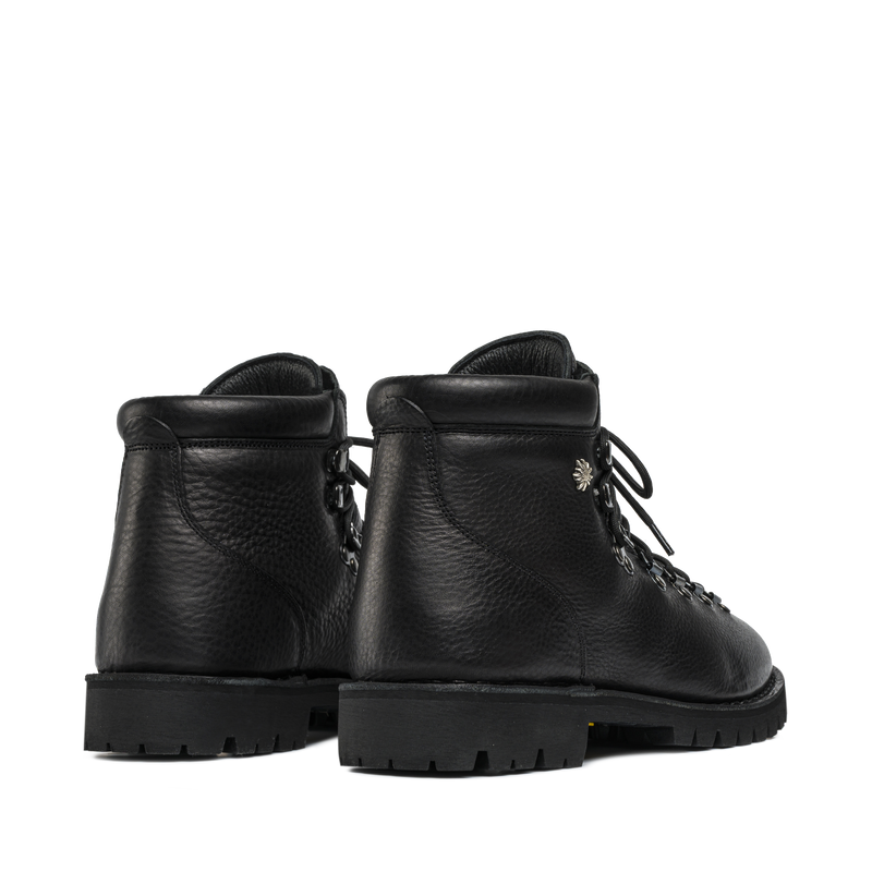 Collalto Shearling Black Leather W