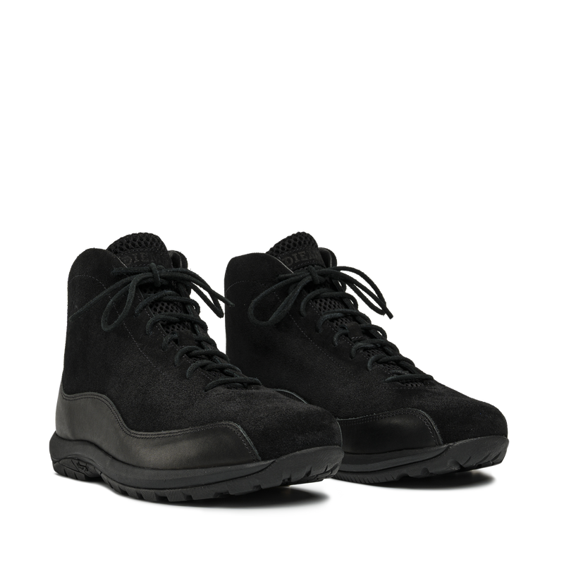 Bardolino Mid Black Suede M