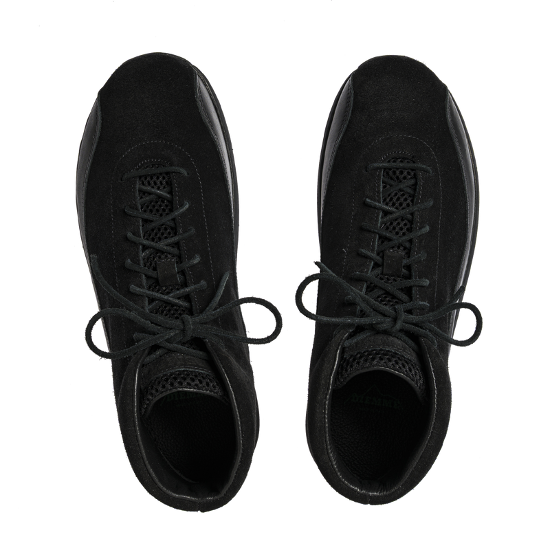 Bardolino Mid Black Suede M