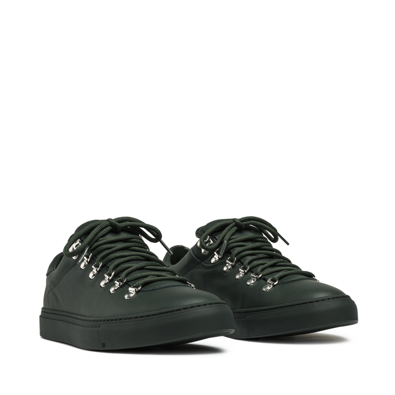 Marostica Low Bottle Green Nappa M