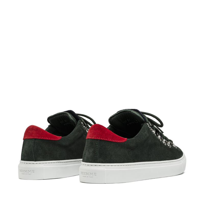 Marostica Low Bottle Green Mix Suede M