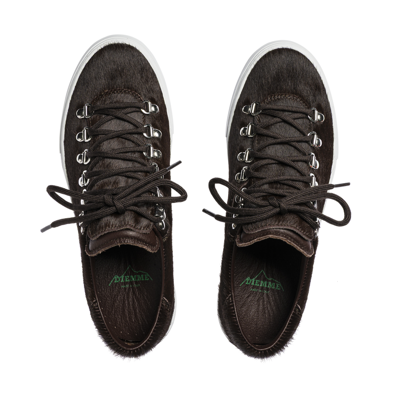 Marostica Low Platform Dark Brown Haircalf W