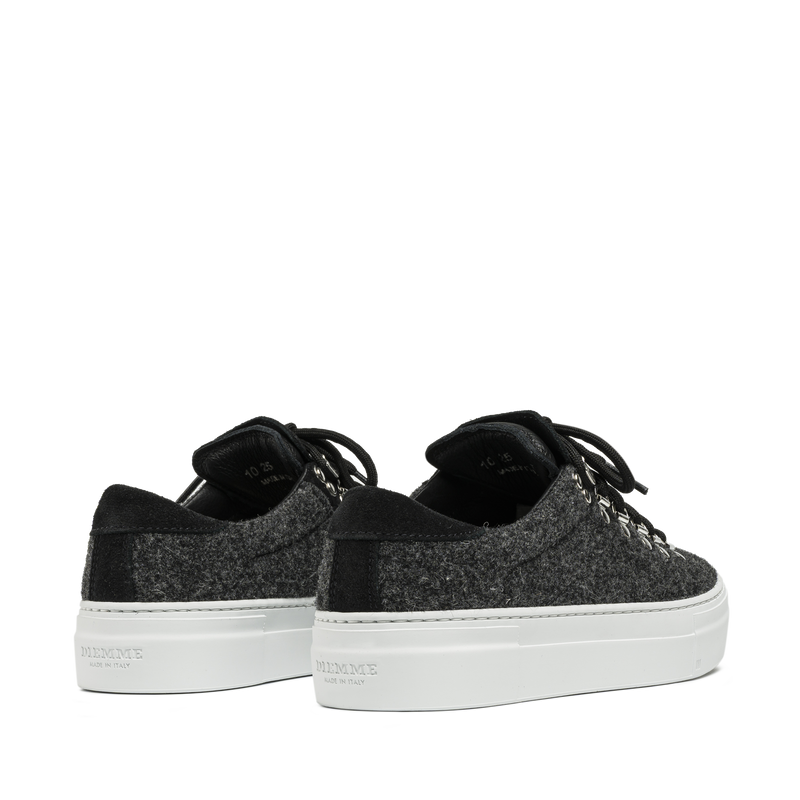 Marostica Low Platform Dark Grey Woolfelt W