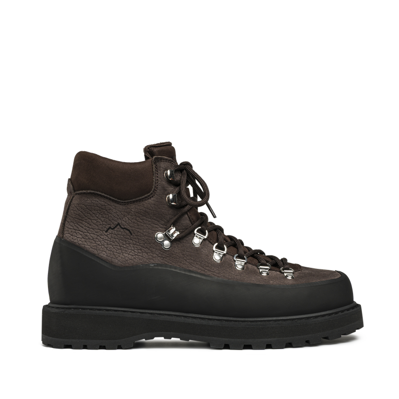 Roccia Vet Gomma Dark Fallow Structured Nubuck M