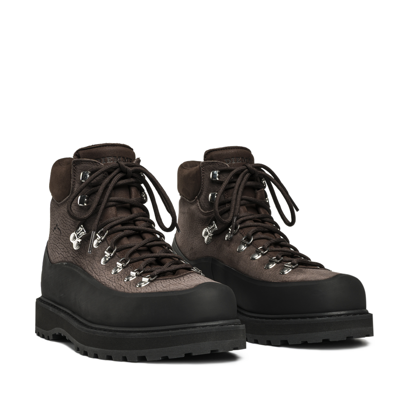 Roccia Vet Gomma Dark Fallow Structured Nubuck M