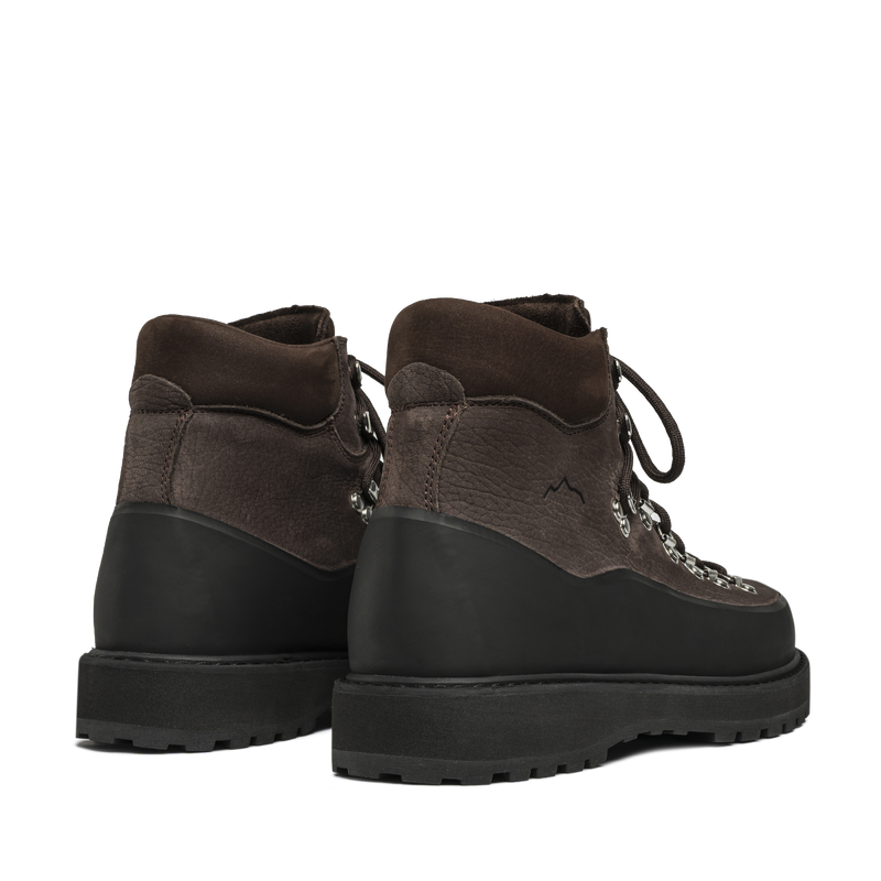Roccia Vet Gomma Dark Fallow Structured Nubuck M
