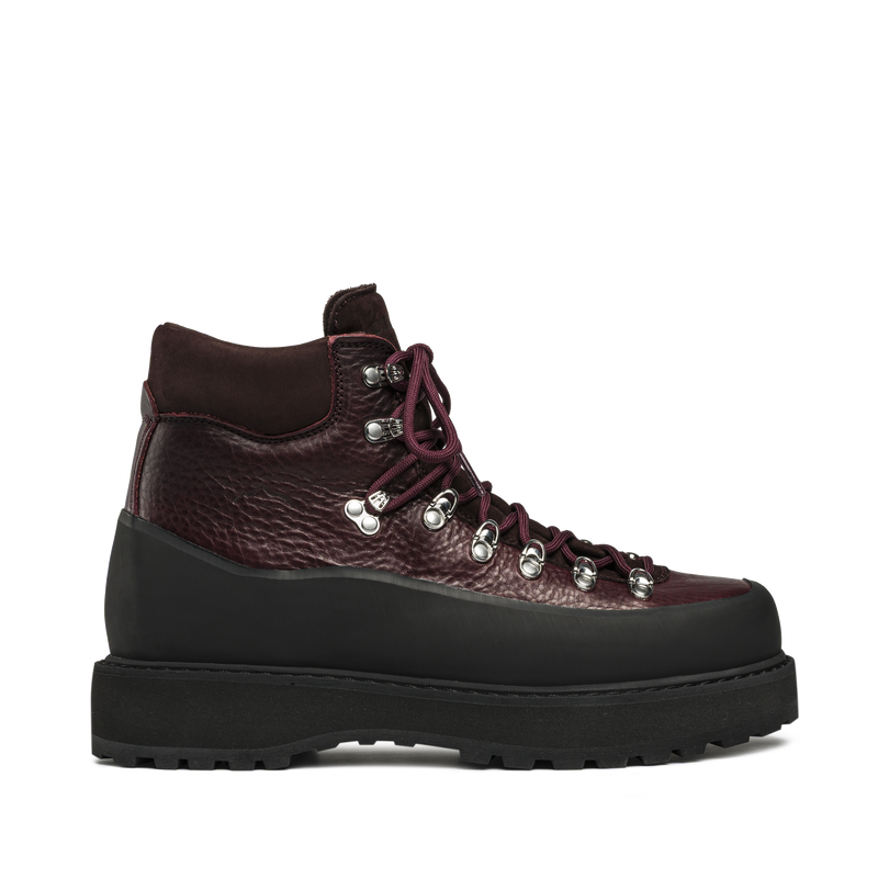 Roccia Vet Gomma Burgundy Leather M