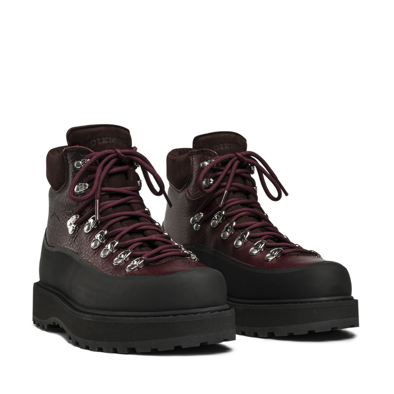 Roccia Vet Gomma Burgundy Leather M