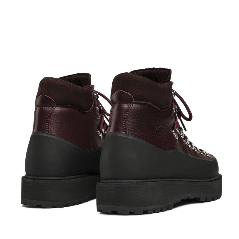 Roccia Vet Gomma Burgundy Leather M