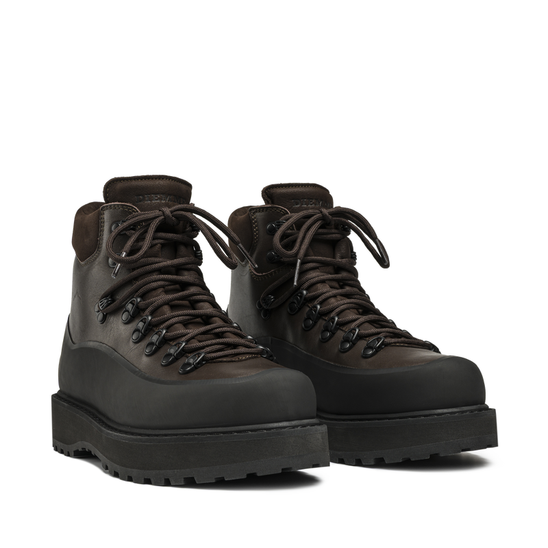 Roccia Vet Gomma Mogano Leather M