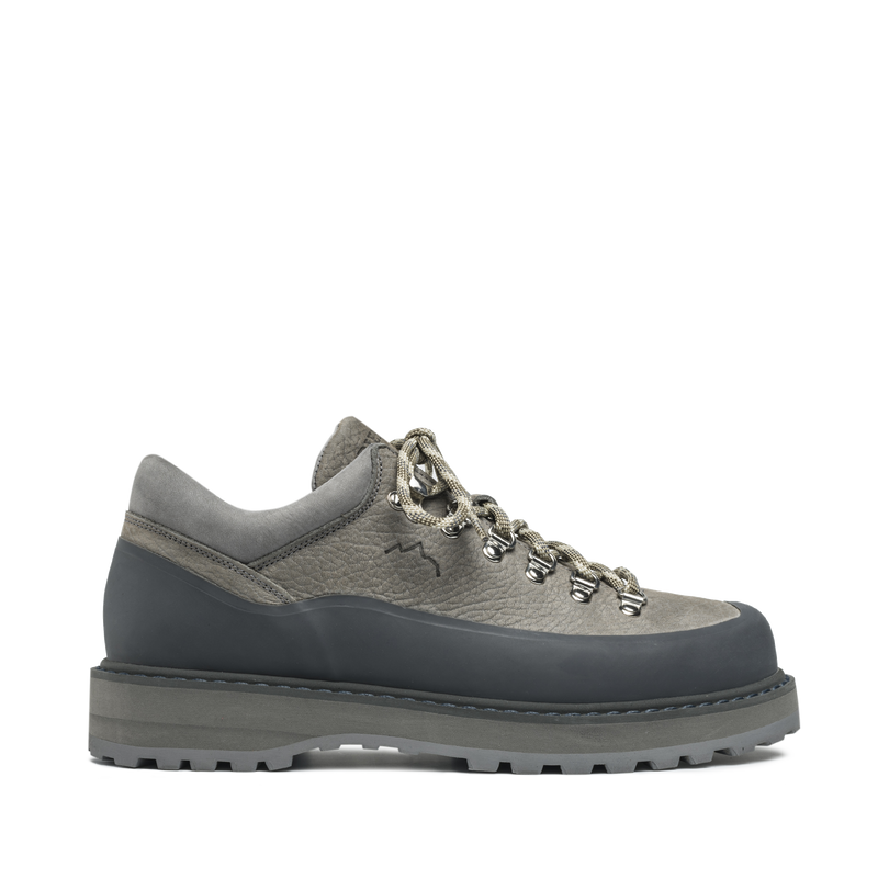 Cornaro Gomma Grey Structured Leather M
