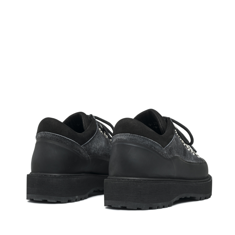 Cornaro Gomma Faded Black Suede M